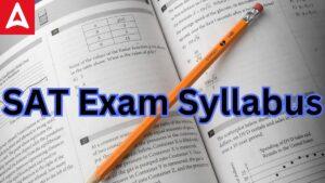 SAT Exam Syllabus