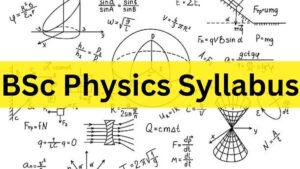 BSc Physics Syllabus