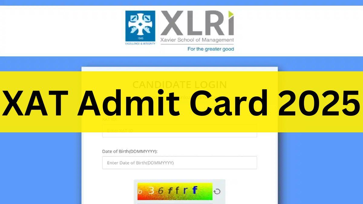 XAT Admit Card 2025