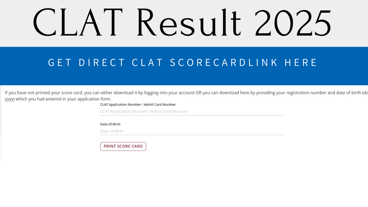 CLAT Result 2025