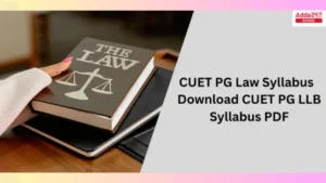 CUET PG Law Syllabus