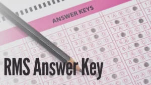 RMS Answer Key