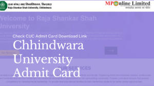 CUC Admit Card 2024