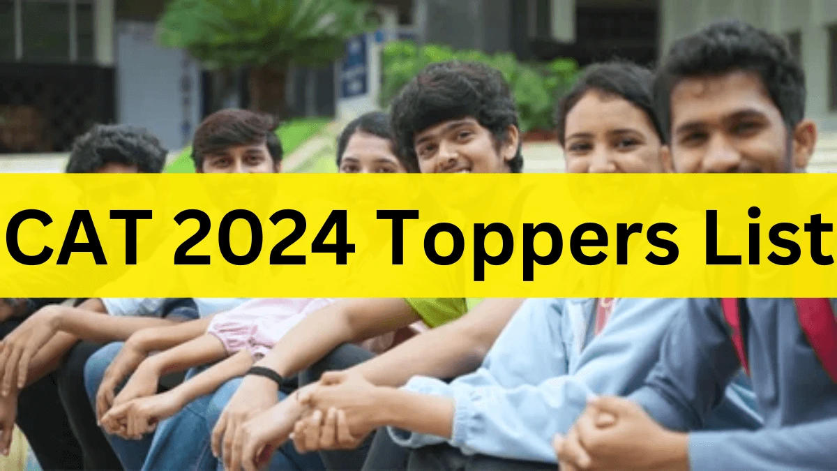 CAT 2024 Toppers List