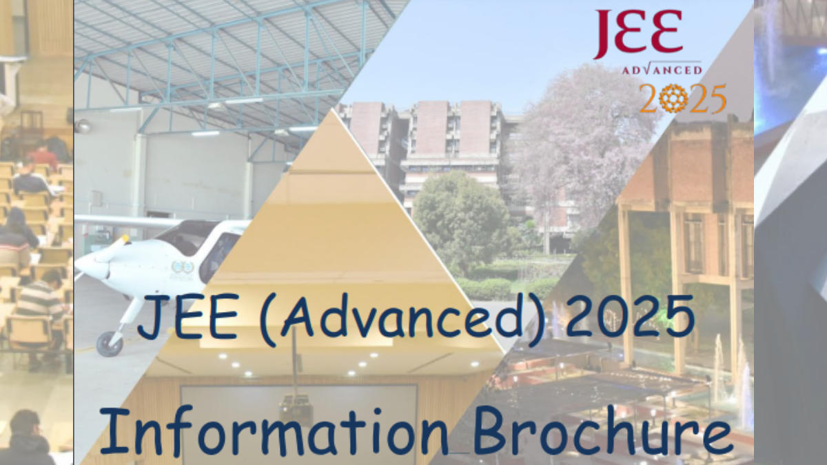 JEE Advanced Information Brochure 2025