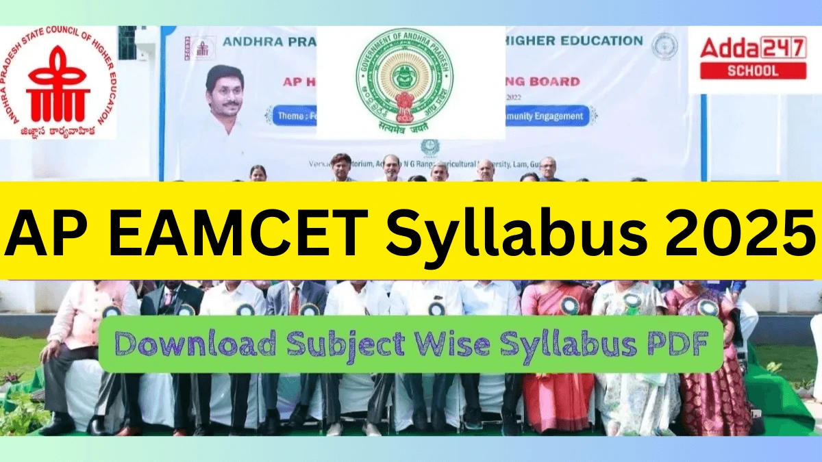 AP EAMCET Syllabus 2025