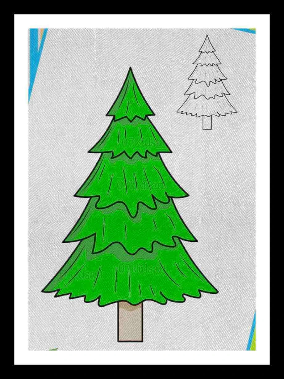 Christmas Tree Drawing Ideas