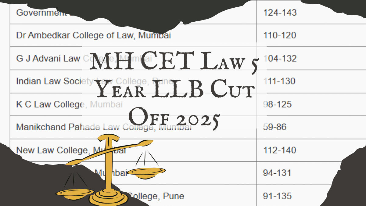 MH CET Law 5 Year LLB Cut Off 2025