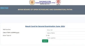 BBOSE Class 10th Results