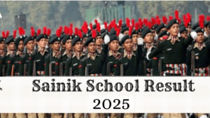 UP Sainik School Result 2025