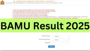 BAMU Result 2025