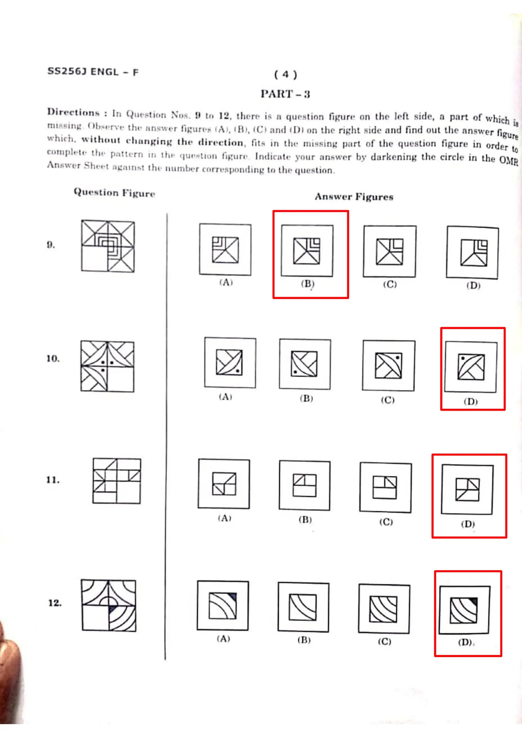 Navodaya Answer Key 2025 Class 6