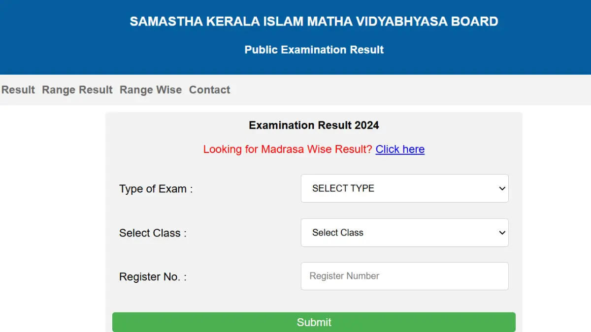 Samastha Kerala Public Exam Result 2025