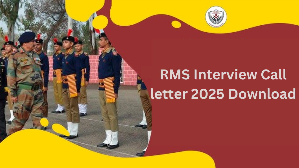 RMS CET Result 2025 Updates