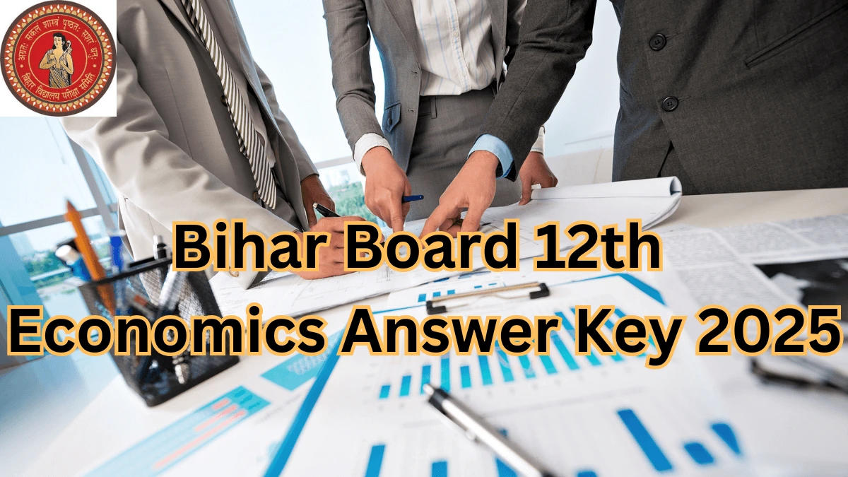 Bihar Board 12th Economics Answer Key 2025