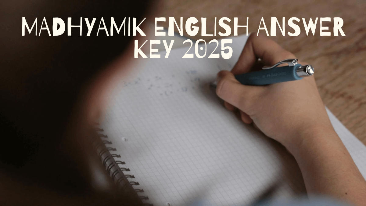 Madhyamik English Answer Key 2025