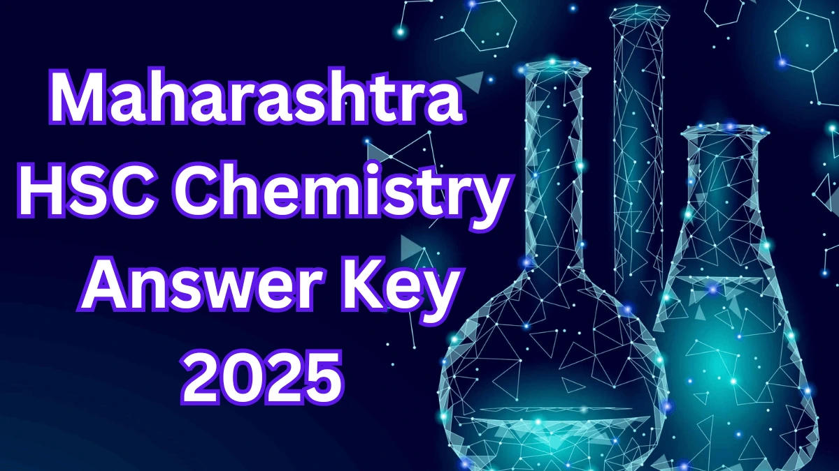 Maharashtra HSC Chemistry Answer Key 2025