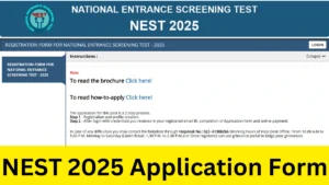 NEST 2025 Application Form