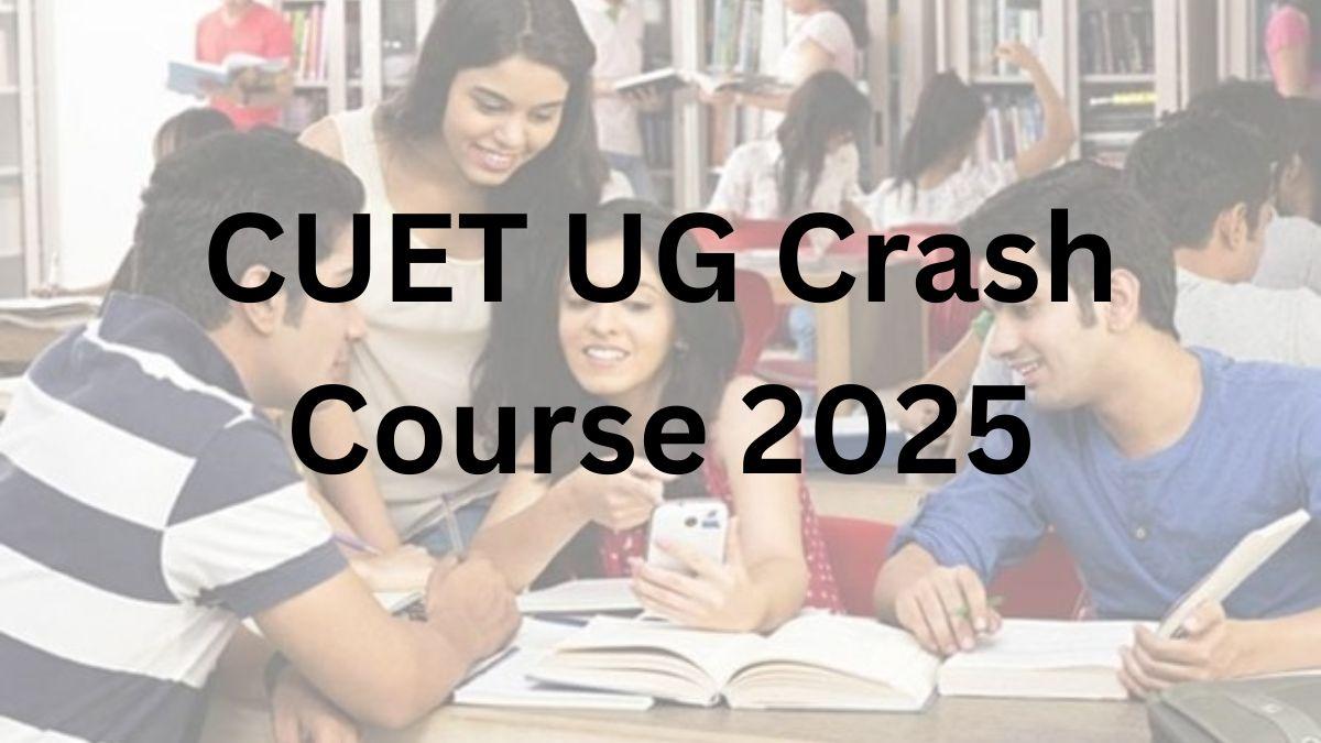 CUET UG Crash Course 2025