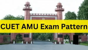 CUET AMU Exam Pattern