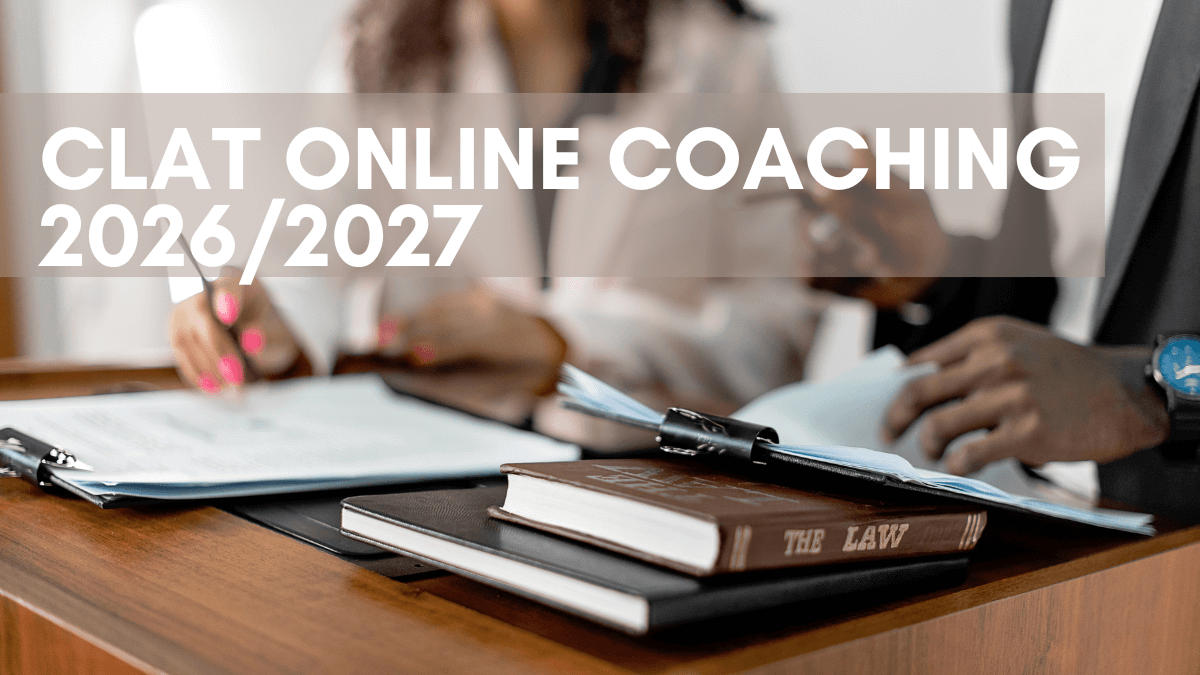 CLAT Online Coaching 2026/2027