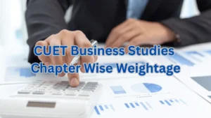 CUET Business Studies Chapter Wise Weightage