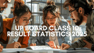 UP Board Class 10 Result Statistics 2025