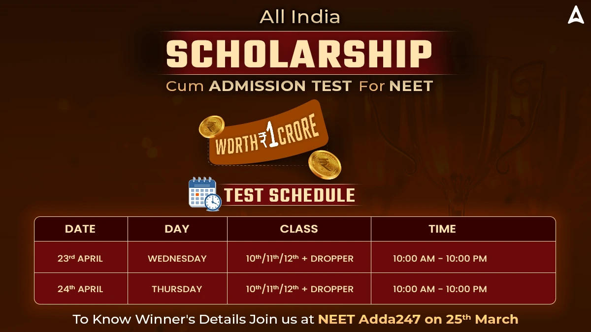 All India Scholarship cum Admission Test for NEET
