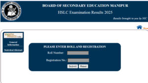 Manipur Class 10th Result 2025