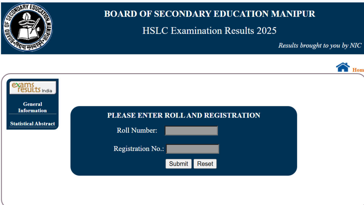 Manipur Class 10th Result 2025