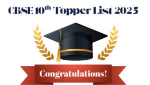 CBSE 10th Topper list 2025