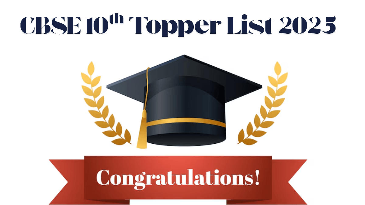 CBSE 10th Topper list 2025