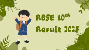 Rajasthan Board Class 10th Result 2025