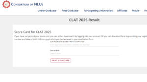 CLAT 2025 Revised Result