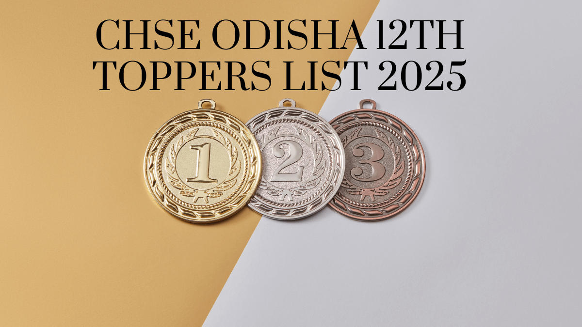 CHSE Odisha 12th Toppers List 2025