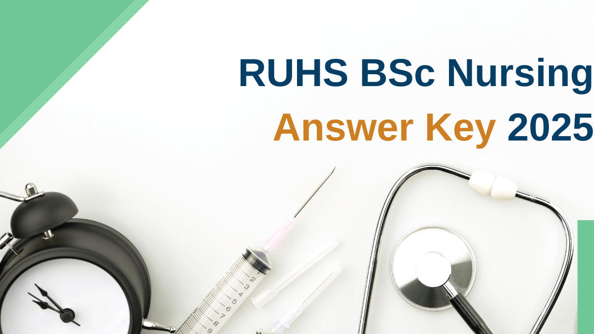 RUHS BSc Nursing Answer Key 2025