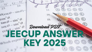 JEECUP Answer Key 2025