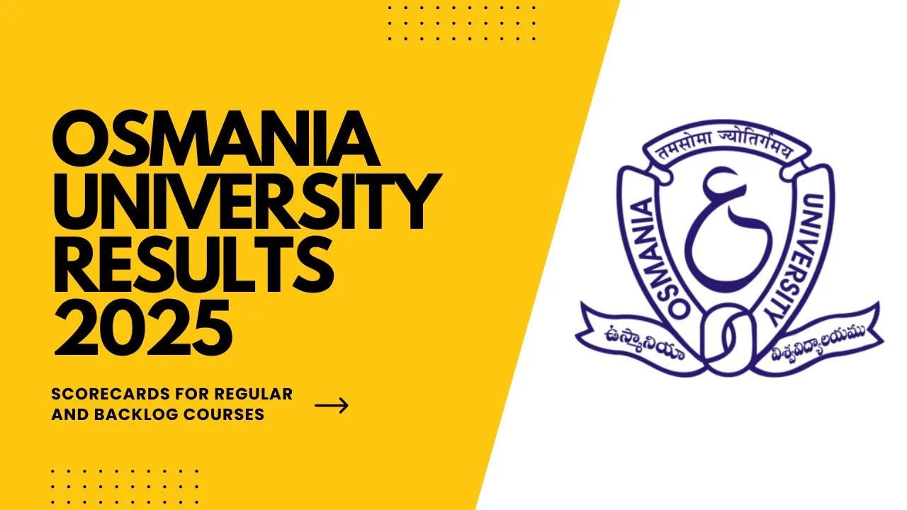 Osmania University Results 2025