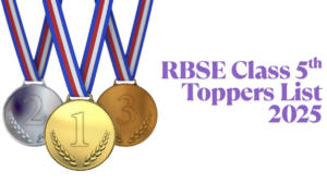RBSE Class 5th Toppers List 2025,