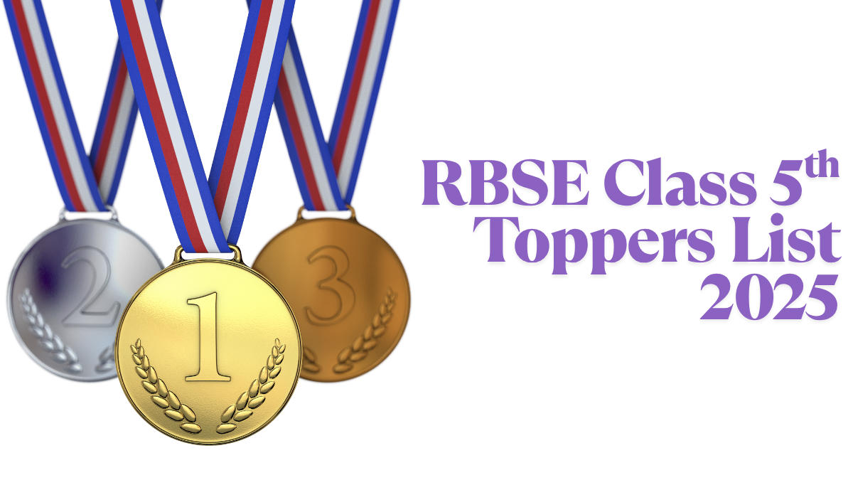 RBSE Class 5th Toppers List 2025,
