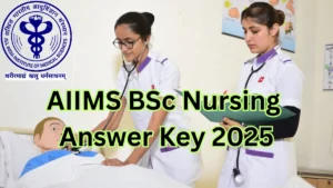 AIIMS BSc Nursing Answer Key 2025
