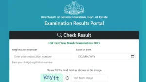Kerala DHSE Plus One Result 2025