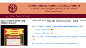Jharkhand Board 12th Arts Result 2025