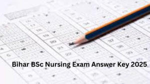 BCECE BSc Nursing Answer Key 2025