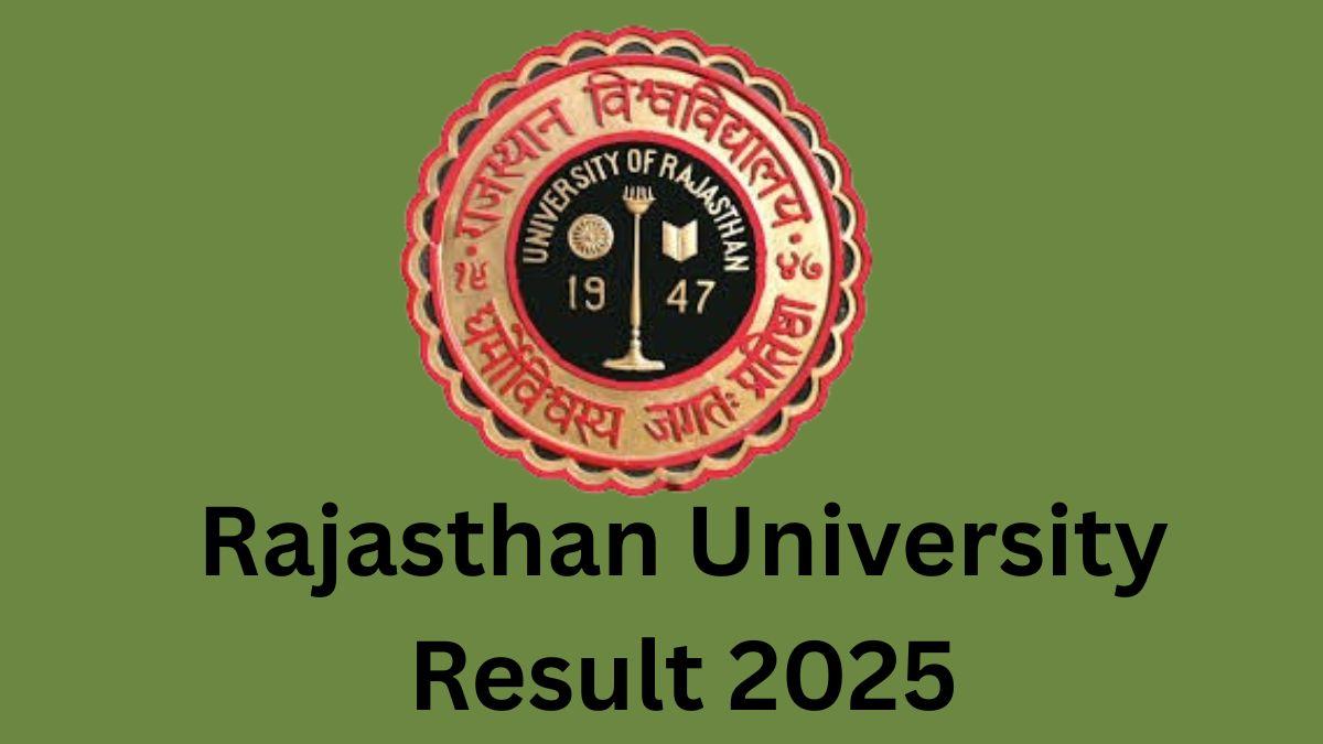 Rajasthan University Result 2025