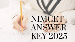 NIMCET Answer Key 2025 (1)