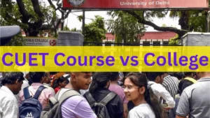 CUET Course vs College