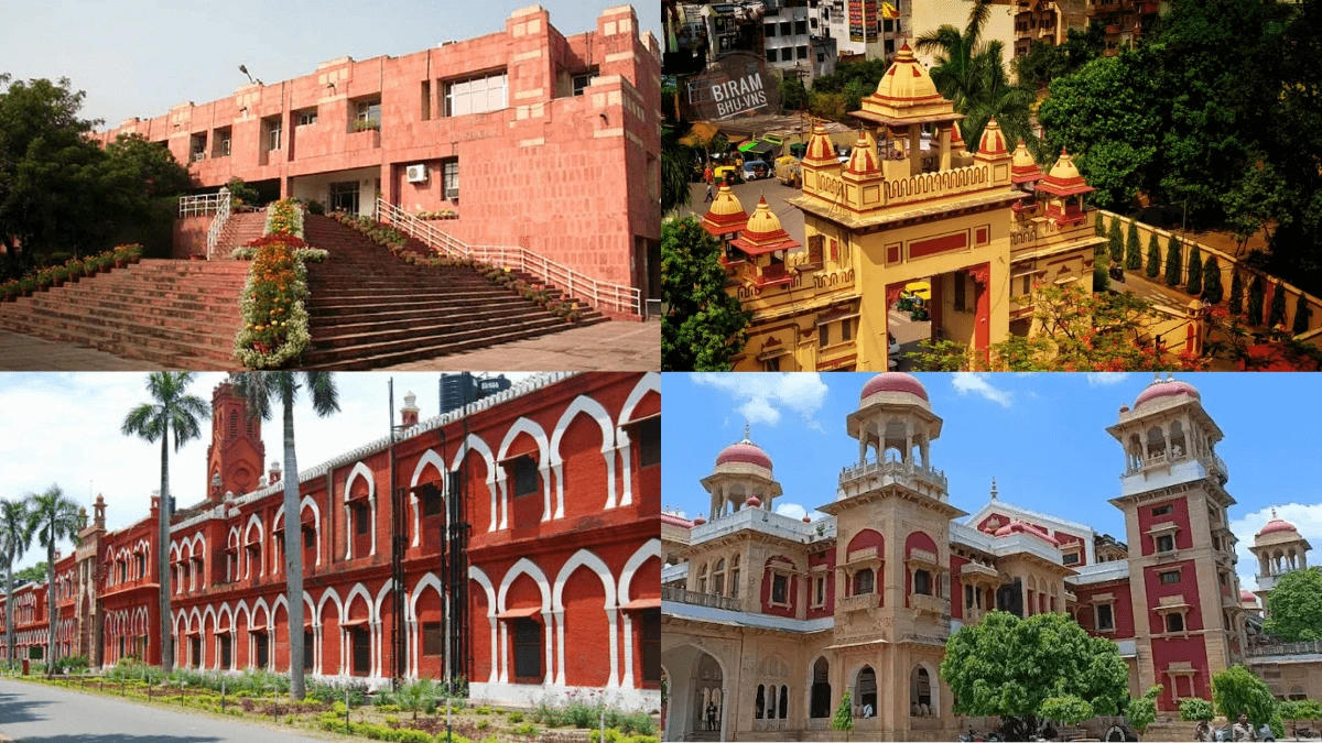 Top 10 Courses Available in BHU, JNU, AMU & AU