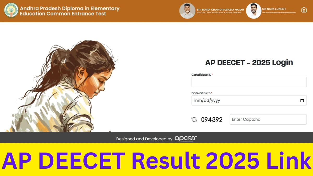 AP DEECET Result 2025 Link