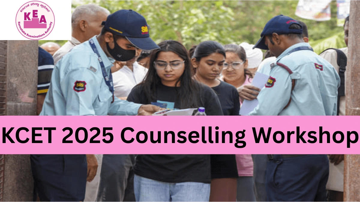 KCET 2025 Counselling Workshop